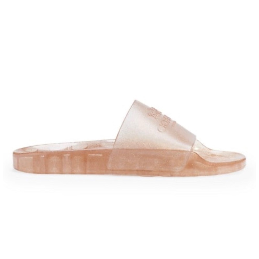 NWT Coach Ulyssa Logo Transparent Slides Women’s size 8